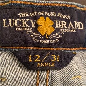 Lucky Brand Sweet and Straight Jeans